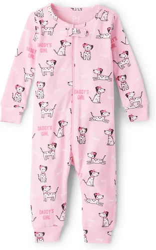 Vista 10 de The Children's Place baby-girls And Toddler Long Sleeve 100% Cotton Zip-front One Piece Footed Pajama