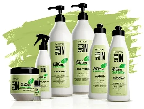 Vista 2 de RECAMIER Hair Shot - Tratamiento intensivo de una sola inyección con queratina y colágeno vegano 0.51 onzas líquidas PROFESIONAL, SALON, IN, 0.5