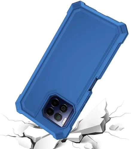 Vista 3 de Funda para T-Mobile Revvl 7 Pro 5G con protector de pantalla, protección de cuerpo completo, parte trasera de policarbonato suave, protección