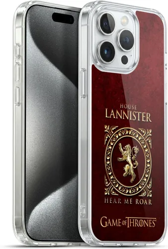 Vista 62 de Producto oficial de HBO Game of Thrones metálico Sigils Soft Gel Case para iPhone de Apple 7 Plus/8 PLUS, Lannister