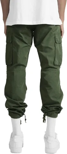 Vista 3 de Pantalones deportivos para hombre, ajuste holgado, pantalones deportivos para hombre, pantalones deportivos de ajuste holgado, con cordón