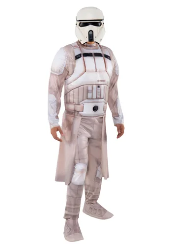 Vista 6 de Disfraz para Hombre de Snowtrooper Qualux del Remanente Imperial de Star Wars Multicolor