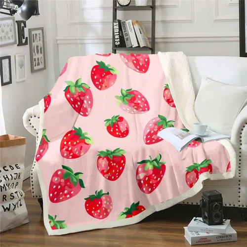 Vista 10 de Erosebridal Manta de franela sherpa de unicornio para niñas, bonito estampado de unicornio, manta de animales mágicos, morado, 40 x 50 pulgadas