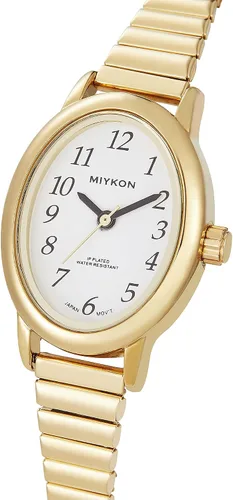 Vista 8 de Miykon Dainty Vintage Dress Watches for Women – Easy Reader Analog Ladies Watch for Small Wrists with Stainless Steel Expansion Bracelet – Second