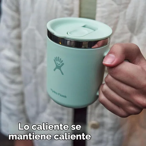 Vista 4 de Hydro Flask - Juego de regalo de taza de café; con aislamiento térmico, de acero inoxidable, antiderrame, a prueba de fugas; 12 onzas, color negro