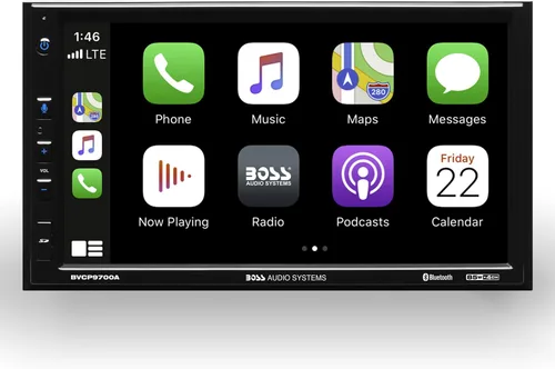 Vista 8 de BOSS Audio Systems BCP62 Estéreo para Auto - Apple CarPlay, Doble DIN, Pantalla Táctil Capacitiva de 6.2 Pulgadas, Bluetooth, Sin Reproductor