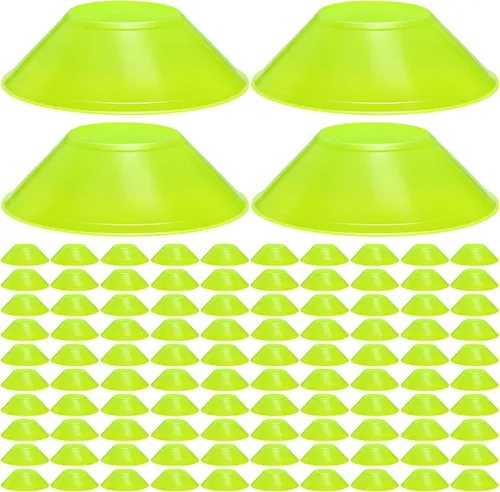 Vista 15 de 100 piezas mini conos de fútbol para deporte agilidad disco conos de fútbol entrenamiento para ejercicios de agilidad deportes fútbol fútbol