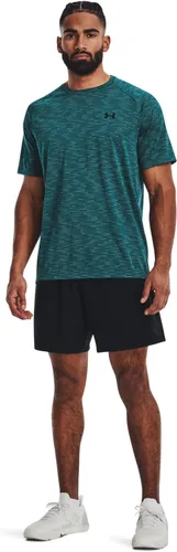 Vista 5 de Under Armour Tech 2.0 5C Camiseta de manga corta Turmalina Verde azuladoNegro SM, Negro