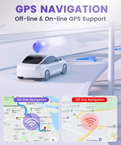 Vista 5 de 【DSP integrado】Estéreo de coche Android para Honda Civic 2001 2002 2003 2004 2005 Radio inalámbrica Carplay Android Auto GPS Chip, pantalla táctil
