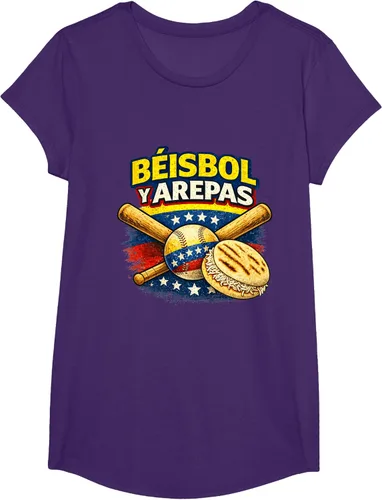 Vista 65 de Camiseta Beisbol y Arepas Venezuelas Baseball Pride Team 2026