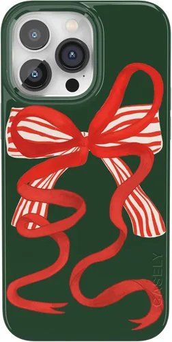 Vista 159 de Casely Funda para iPhone 14 Pro Max All Boo'd Up Fantasma púrpura Compatible con MagSafe Diseño clásico ultrafino
