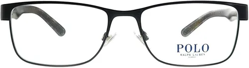 Vista 2 de Polo Ralph Lauren PH 1157 9038 - Lentes rectangulares de metal negro mate 2165in