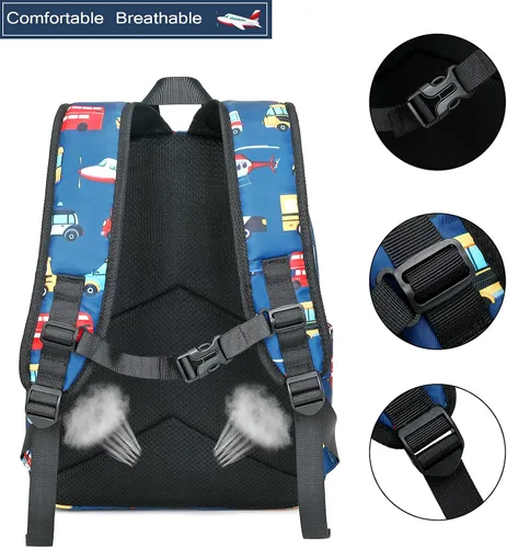 Vista 7 de CAMTOP Mochila para niños en edad preescolar para jardín de infantes bolsa escolar para niños y niñas 154x 45x 102HWL