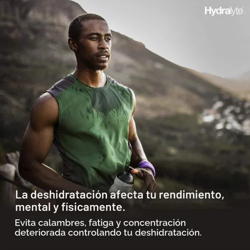 Vista 8 de Hydralyte Solución lista para beber hidratación oral con electrolitos, bayas, botella de 33.8 onzas