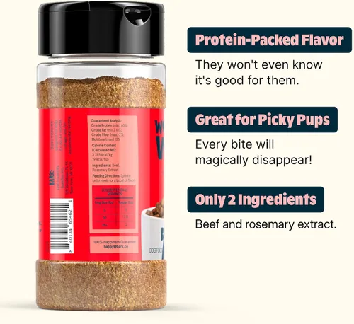 Vista 4 de Barkbox Bada Bing Alimento Seco para Perros de Res, Complementos con Alto Contenido de Proteínas e Ingredientes Limitados Potenciador de Comidas