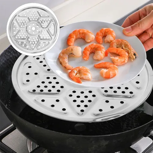 Vista 5 de Steamer Rack Stainless Steel 2pcs for Pressure Cooker and Pot