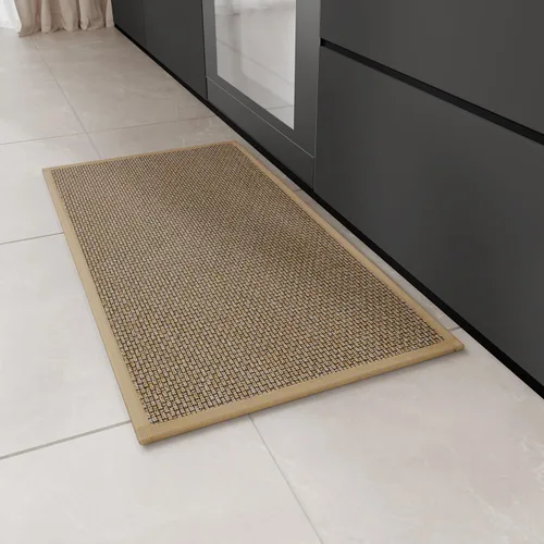 Vista 12 de Hargiis Alfombra de cocina de goma antideslizante, lavable, absorbente para piso, lavable a máquina, para frente del fregadero, puerta, lavandería