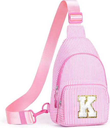 Vista 59 de YOOLIFE Regalos de Navidad para niñas adolescentes Bolso cruzado inicial con bandolera Bolso cruzado monograma para regalos de cumpleaños para niñas