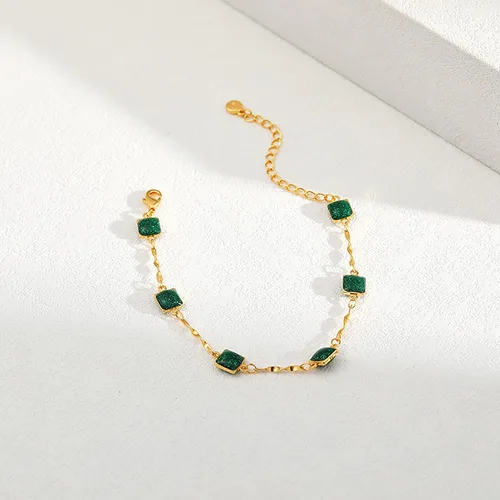 Vista 80 de Delicadas pulseras de oro para mujer, chapado en oro 18, ajustable, mal de ojo, mariposa, cuentas, perla, corazón, turquesa, hecha a mano para mujer