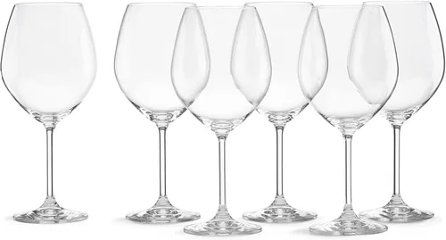Vista 16 de Lenox Toscana Classics - Juego de vasos sin tallo, compra 4 y obtén 6, 1.18 kg, transparente