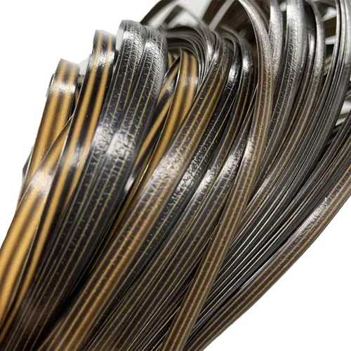 Vista 24 de Ratán plástico sintético, cuatro líneas que tejen material de ratán de plástico, material de reparación de mimbre, kit de reparación de muebles