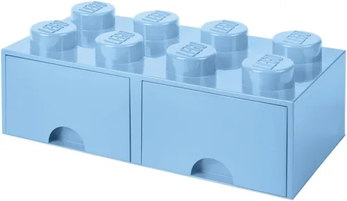 Vista 4 de Lego Brick Drawer 8 Royal Blue Azul real