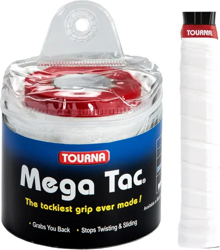 Vista 7 de Tourna Mega Tac Extra Tacky Overgrip - Paquete de 30