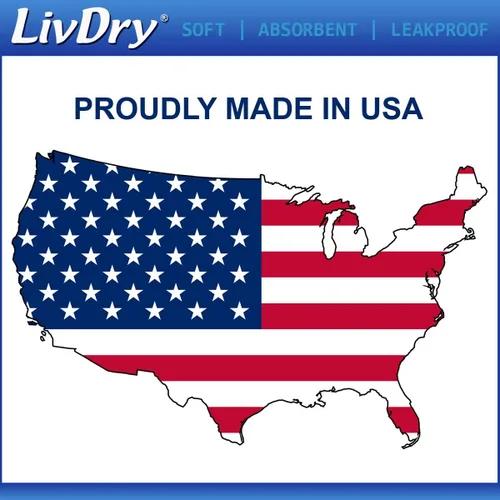 Vista 9 de LivDry Ultimate - Ropa interior para incontinencia para adultos, alta absorción, protección contra fugas, talla S, paquete de 18