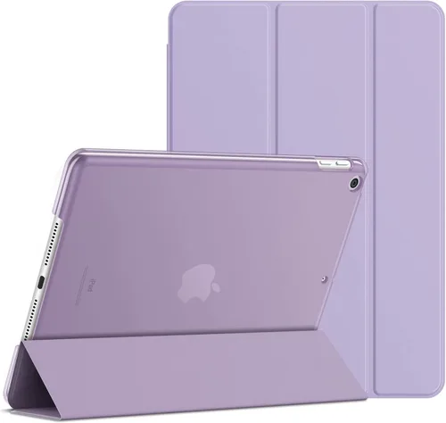 Vista 8 de JETech - Funda para iPad (9.7 pulgadas/24.64 cm, modelo 2018/2017, 6ª/5ª generación), funda inteligente con activación/suspención automática (Beige)