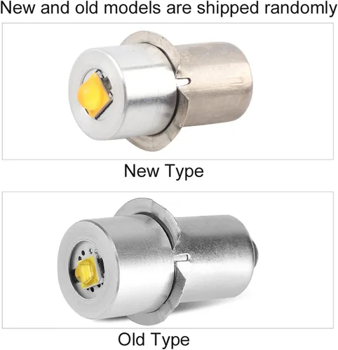 Vista 3 de Pilipane Bombilla LED para linterna, kit de conversión LED, P13.5S PR2 3W bombillas de repuesto para linternas, antorcha o luz de trabajo