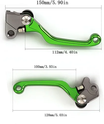 Vista 5 de Palancas de pivote de freno de embrague para moto de cross para KX65 KX 65 2000 01 02 03 04 05 06 07 08 09 10 11 12 13 14 15 16 17 18 19 20 21 2022