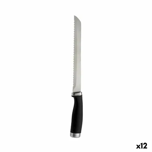 Vista 2 de Cuchillo de Sierra Kinvara Acero Inoxidable Plástico 20 cm (12 Unidades)