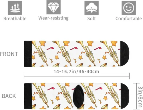 Vista 6 de Calcetines divertidos y casuales para hombres y mujeres