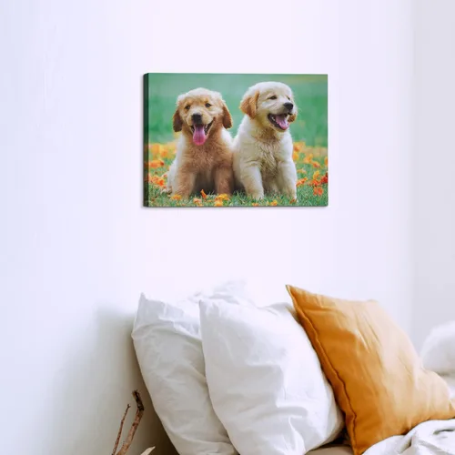 Vista 4 de Anjiefo Impresiones en lienzo personalizadas con tu foto, lienzo personalizado para pared, imprime tus fotos en lienzo, regalos para familiares