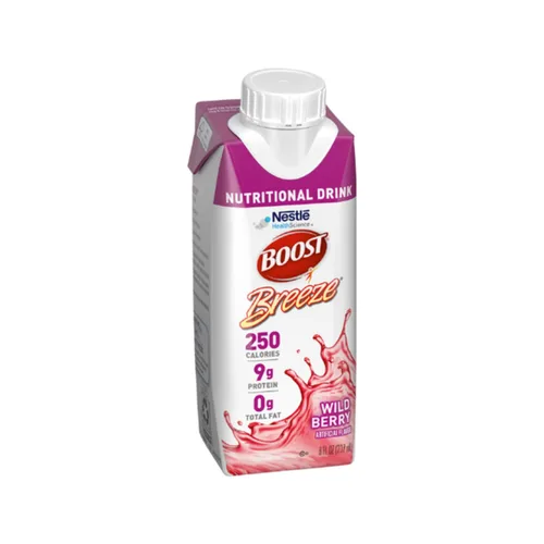 Vista 3 de Boost Breeze - Bebida nutricional Wildberry, 8 onzas líquidas (paquete de 24)