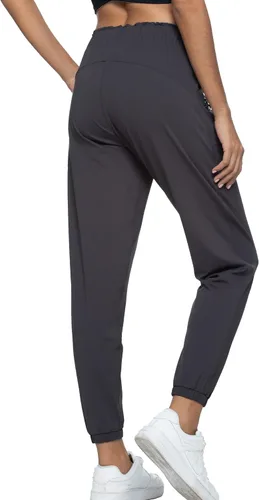 Vista 45 de Kcutteyg - Pantalones deportivos con bolsillos para mujer, diseño suave, ligero y de secado rápido, para entrenamiento, gimnasia, yoga y correr