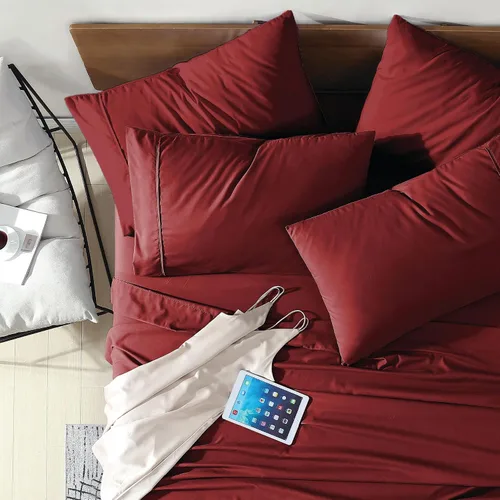 Vista 16 de Swift Home Juego de sábanas de microfibra Twin de 4 piezas (incluye 1 funda de almohada adicional), ultrasuave cepillado - extremadamente duradero