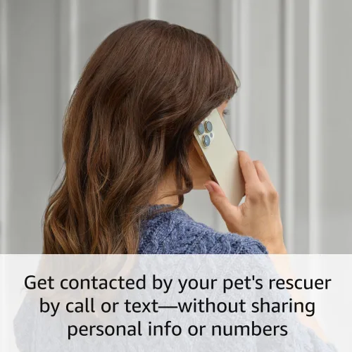 Vista 5 de Identificador de mascota Ring Identificador fácil de usar con código QR, alertas de escaneo en tiempo real, perfil de mascota para compartir