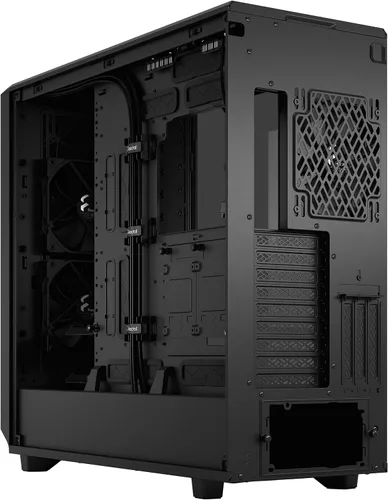 Vista 21 de Fractal Design Meshify 2 XL Negro ATX Flexible Luz Tintado de Cristal Templado Ventana Full Tower Computadora Luz TG negra