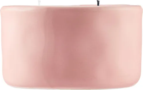 Vista 3 de Paddywax Velas de cerámica Yin Yang rosa polvoriento, 11 onzas