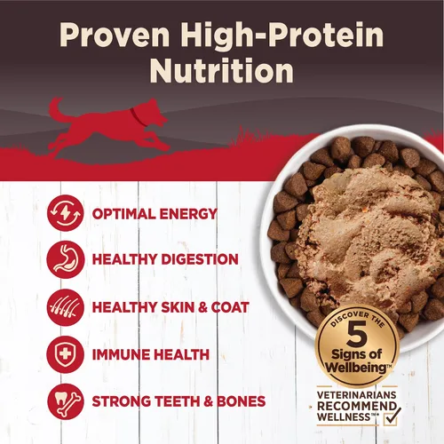 Vista 3 de Alimento húmedo enlatado para perro, natural, sin granos, de Wellness Core