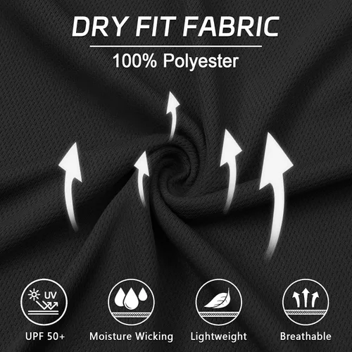 Vista 4 de Polo de golf para hombre, tallas grandes y altas, tallas L-7XL 12177# Negro y Gris