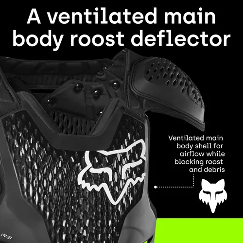 Vista 5 de Fox Racing R3 - Protector de pecho para adulto, para todoterreno.