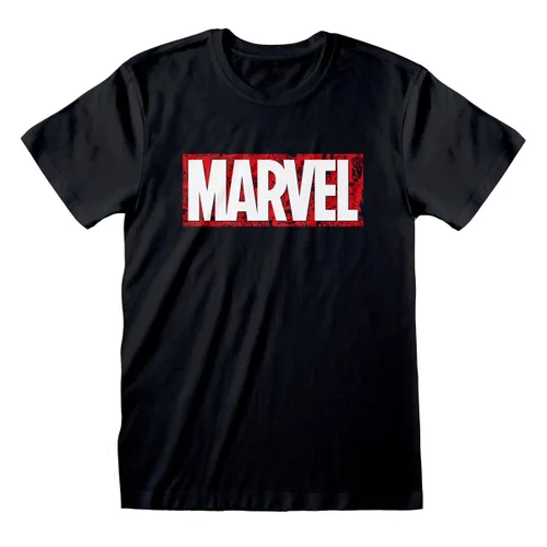 Vista 2 de Camiseta de Manga Corta Unisex Marvel Negro