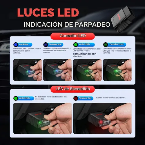 Vista 4 de Autel Interfaz de diagnóstico de MaxiSys MaxiVCI VCI Mini Bluetooth OBD2