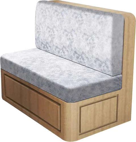 Vista 51 de ANARACHON Fundas de cojín elásticas con aspecto de cuero para caravana, fundas de cojín para asiento de cabina de caravana