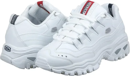 Vista 7 de Skechers Tenis bajos para mujer Blanco M