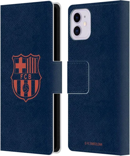 Vista 19 de Head Case Designs Funda de piel con licencia oficial del FC Barcelona Barca Crest Graphics para iPhone 11