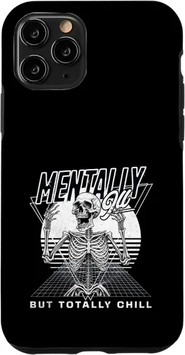 Vista 10 de iPhone 14 Mentally Ill But Totally Chill for Sarcastic People Mentally Case