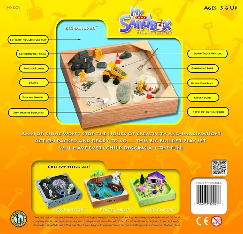 Vista 5 de Arenero My Little Sandbox de Big Builder.